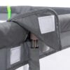 Fabric Baby Playpen, Baby Fence Play Area With Anti Slip Base - Gray - Image 10
