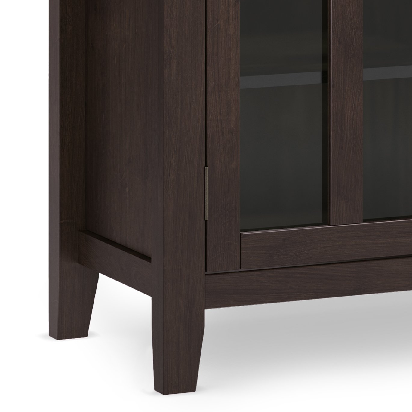 Artisan - Tall TV Media Stand - Dark Chestnut Brown - Image 4