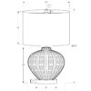 Transitional Lighting, Table Lamp, Resin - Cream - Image 4