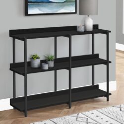 Accent Console Table For Entryway - Black