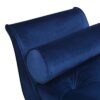 Alma - Tufted Flared Arm Entryway Bench - Navy Blue - Image 7