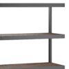 Erina - Bookcase - Distressed Charcoal Brown - Image 4