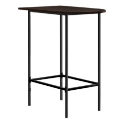 Home Bar Table With Bar Height, Small Rectangular For Kitchen - Espresso