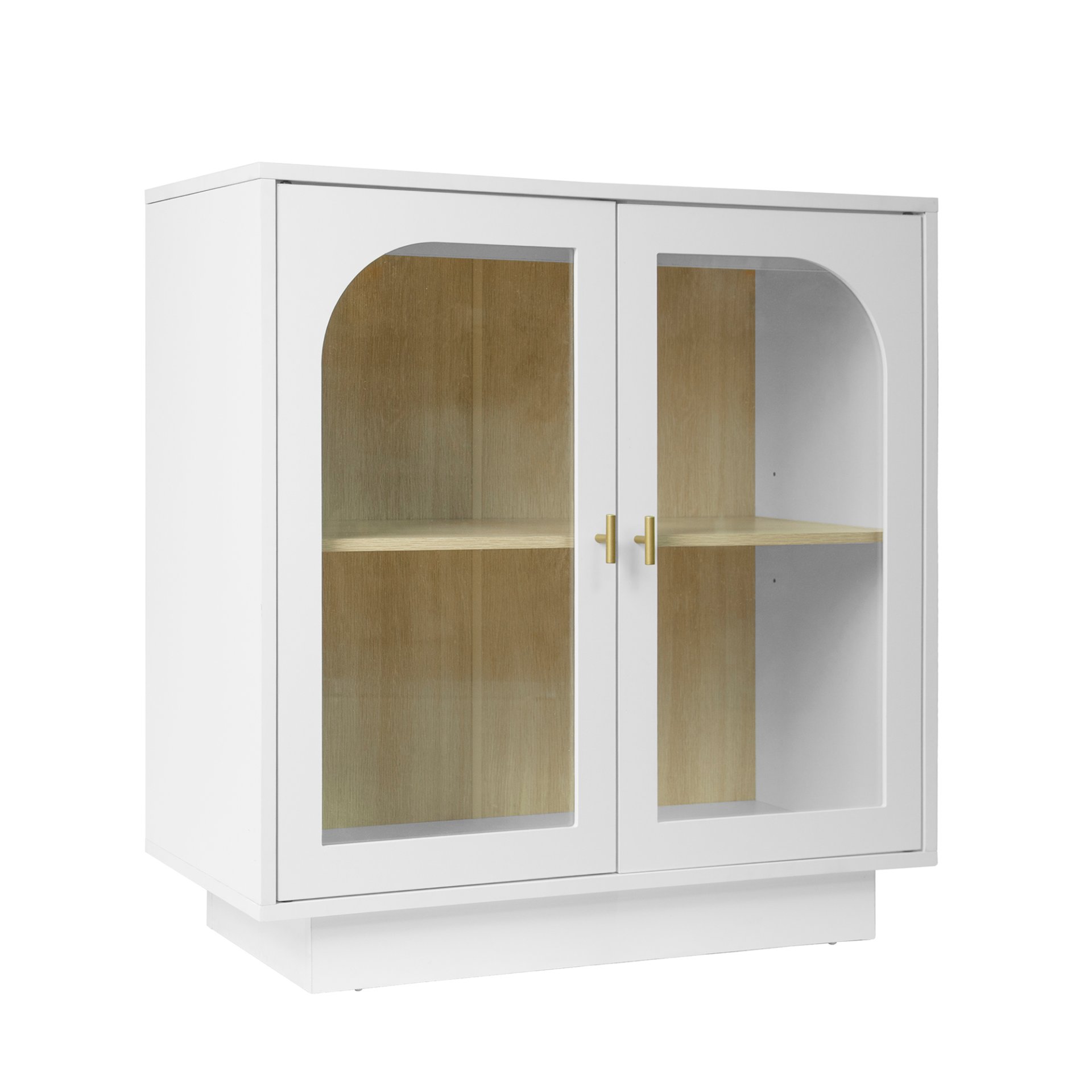 Storage Cabinet With Door For Living Room, Dining Room, Study - White - Image 6