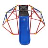 Innovative Dome Climber With Slide And Climbing Stones - Blue / Red - Image 10