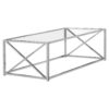 Table, Rectangular, Contemporary & Modern - Chrome - Image 2