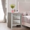 Marilla - Nightstand - Silver Champagne - Image 4