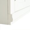 Retro Style Hutch Cabinet With Single Glass Door, China Cabinet For Home, Office, Or Studio - White - Image 17
