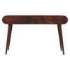 London - Arch Writing Desk - Dark Brown - Image 9
