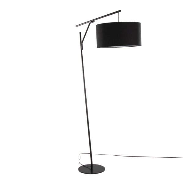 Daniella - Salon Contemporary Floor Lamp - Black
