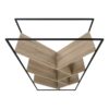 Bookshelf, Bookcase, Etagere, 3 Tier, Office, Contemporary & Modern - Taupe - Image 5