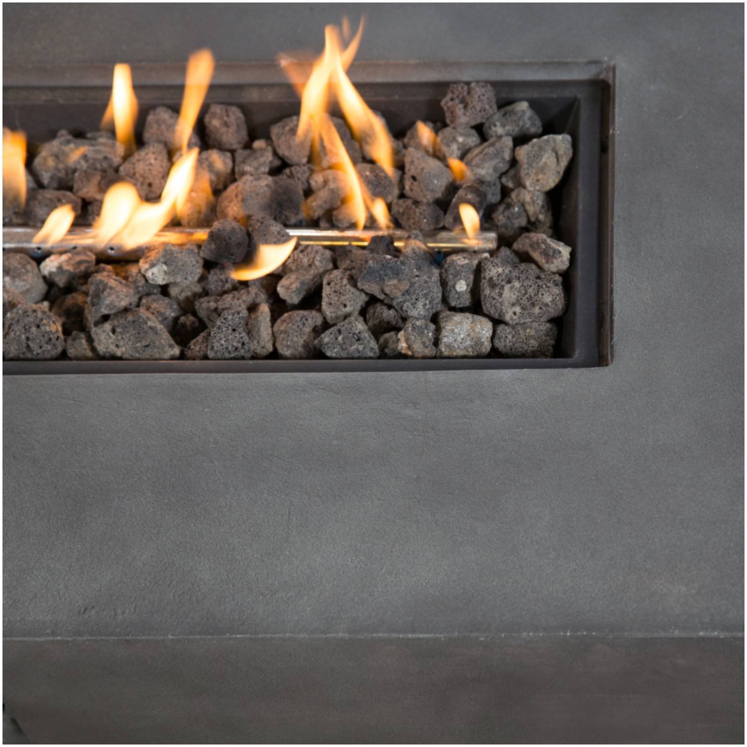 Propane / Natural Gas Fire Pit Table - Charcoal - Image 4