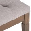 Waverly - Tufted Ottoman Bench - Cloud Gray - Image 6