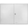 600 Key Adjustable Key Cabinet With Key Lock - Gray - Image 5