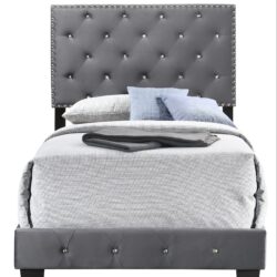 Suffolk - Twin Bed - Gray