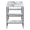 Computer Desk For Home Office, Laptop, Storage Shelves, Contemporary Versatile Placement - White - Image 5