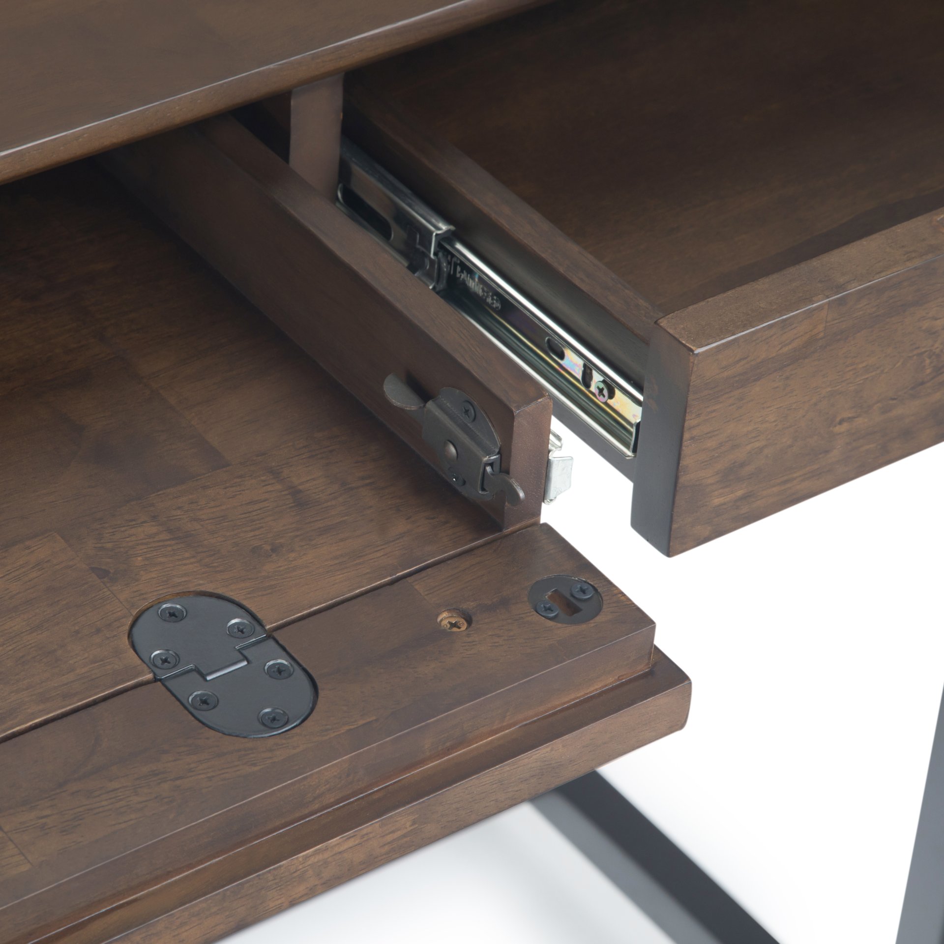 Banting - Mid Century Desk - Walnut Brown - Image 3
