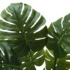 45" Tall, Artificial Plant, Monstera Tree, Indoor, Faux, Fake, Floor, Greenery, Potted, Real Touch, Decorative - Green / Black - Image 3