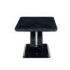 Modern Minimalist Pattern Sticker Rectangular Coffee Table With Elegant Design And Moderate Size - Black - Image 12