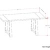 Whitley - Dining Table - Gray - Image 7