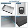 21" X 13" Shower Niche For Bathroom Or Kitchen - Brushed Nickel - Image 7