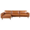 Garland - Left Sectional Sofa - Cognac - Image 10