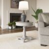 Mariano - Round End Table - Gray - Image 4