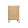 Louis Phillipe - 3 Drawer Nightstand - White - Image 6