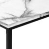 Table Set, Coffee, End, Marble Look Laminate, Contemporary, Modern (Set of 3) - White - Image 7