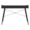 Computer Desk For Home Office, Laptop, Storage Shelves, Contemporary - Black - Image 5