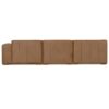 Rex - Left Sectional Sofa And Ottoman - Brown - Image 9