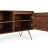 Hunter - TV Media Stand - Umber Brown Stain - Image 4