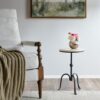 Gaberial - Accent Table With Top - Black - Image 2