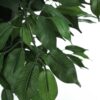 58" Tall, Artificial Plant, Ficus Tree, Indoor, Faux, Fake, Floor, Greenery, Potted, Decorative - Green / Black - Image 3
