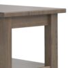 Lev - Narrow End Table - Smoky Brown - Image 8
