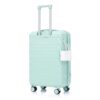 Set 3 Pieces 20" / 24" / 28" Abs Spinner Wheel Luggage, Matching Color, With Combination Lock - Mint Green - Image 23