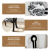 Key Design, Dining Chairs (Set of 2) - White / Black - Image 7