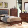 Charming Twin Bed With - Cherry - Image 5