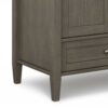 Warm Shaker - TV Media Stand - Farmhouse Gray - Image 4