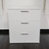 Morgan - 3 Drawer Modular Jumbo Chest In Wood Transformable Storage Solution - White - Image 4