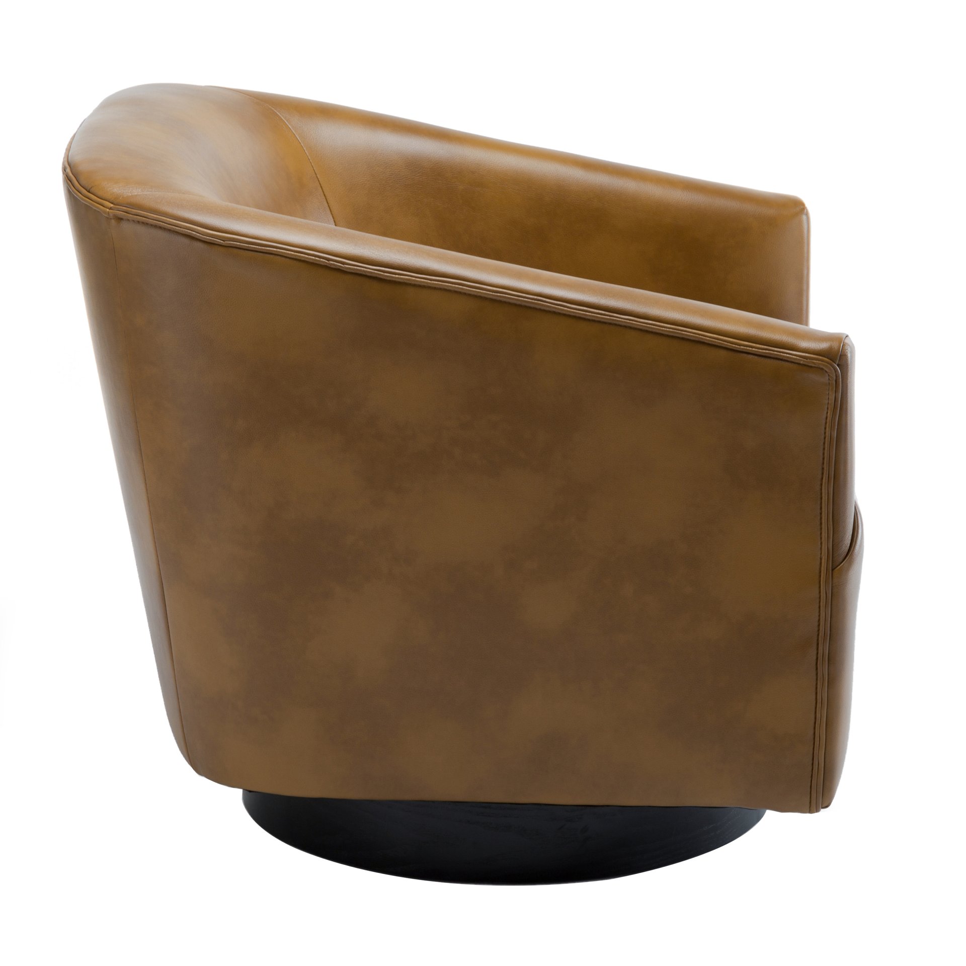 Garland - Swivel Chair With Upholstery - Camel - Image 5