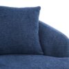 Full Compression Sponge Modular Chenille L Shape Sectional Sofa With High Density Foam, Spacious And Comfortable - Navy Blue - Image 7