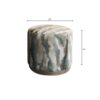 Oval Accent Ottoman - Multi - Image 3