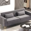 Aesthetic Sofas For Living Room, 3 Seater Couch With Classic Modern Appeal And Luxurious Soft Comfort - Gray - Image 14