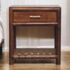 T Bar Nightstand - Dark Brown - Image 10