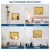 Shower Niche With Seamless Welding - Gold - Image 8