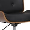 Dax - Bentwood Office Chair - Black / Natural - Image 6