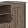 Lev - TV Media Stand - Smoky Brown - Image 8