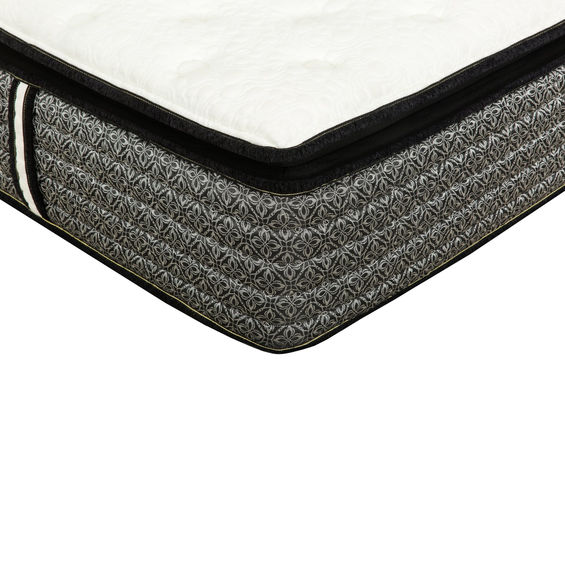 Premium 14" Queen Size Hybrid Mattress In A Box Plush Gel Memory Foam Top With Cooling Technology - Gray / White - Image 8