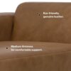 Rex - Left Chaise Sofa Module - Sienna - Image 12